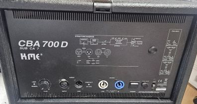 kme cba 700 d Amplifier