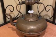 Vintage brass kettle