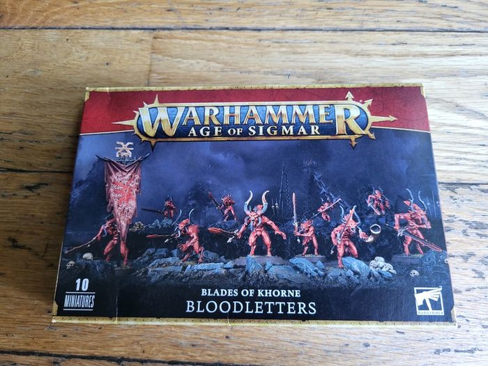 Games Workshop Warhammer Age of Sigmar Blades of Khorne Bloodletters