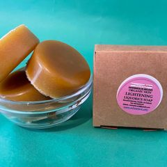 4 Organic Liquorice Anti-aging Soaps