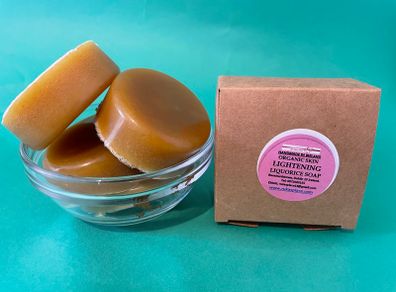 4 Organic Liquorice Anti-aging Soaps