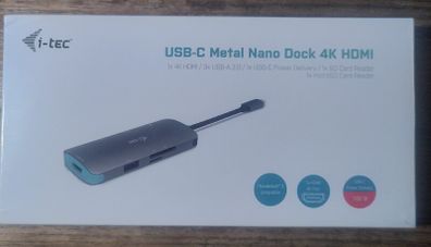 I-tec Usb C Nano 4k Hdmi Hub