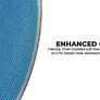 GLASS POLISH 14302 GlasX60 FINE-Grade Professional Abrasive Disc for Glass, Silicon Carbide Sanding Disc with Hook and Loop | 75 mm | Pack of 5 Image 5