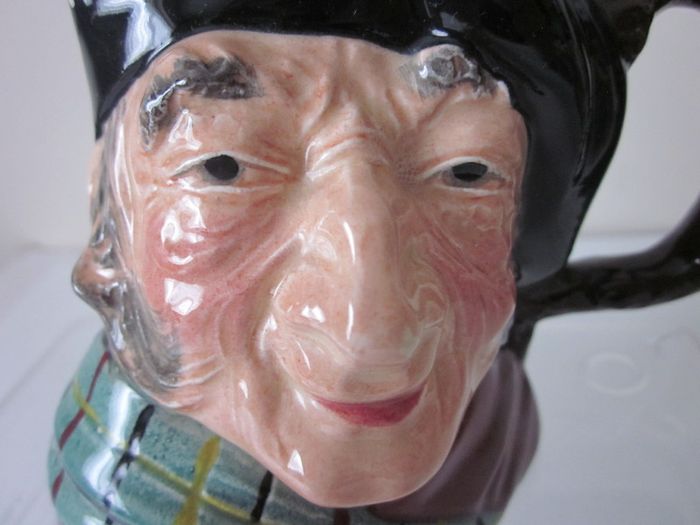 Kelsboro Ware England Hand Painted  Toby Jug Auld Mac