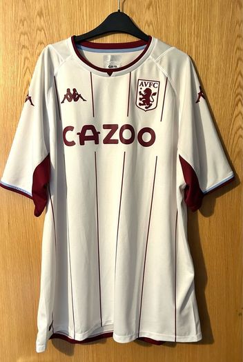 Aston Villa Away football Shirt 4XL size