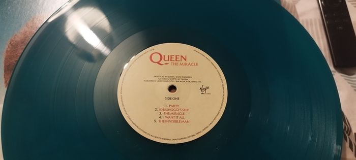 Queen  The Miracle coloured vinyl
