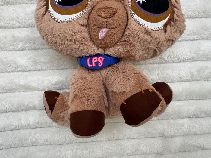Littlest Pet Shop LPS plush VIPs Dog Hasbro Used Please see pictures