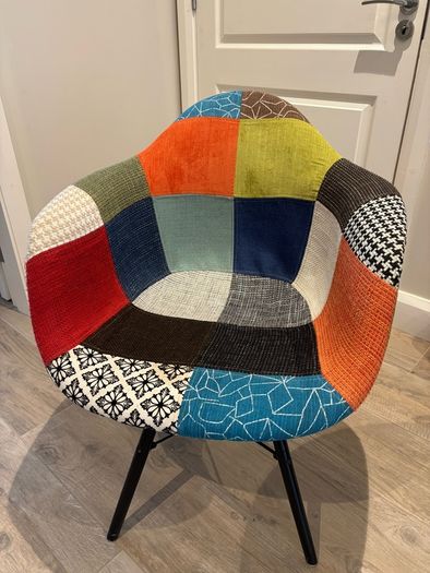 Patterned Kitchen Chair