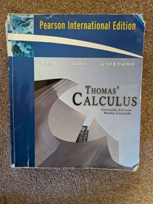 thomas calculus