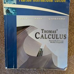 thomas calculus