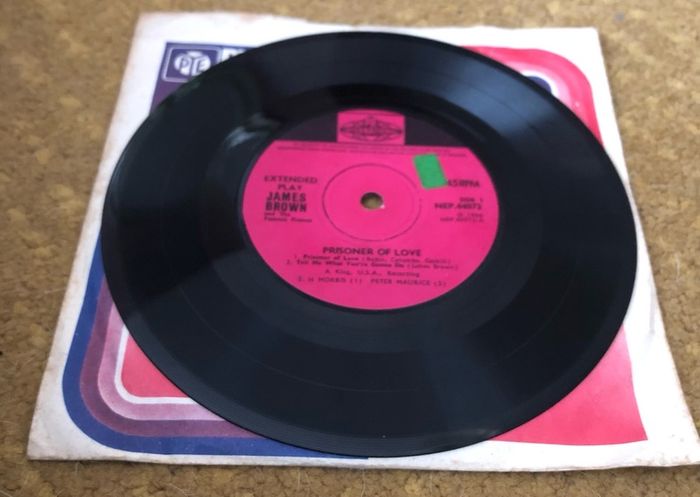 James Brown - Prisoner of Love EP (1966) 7"