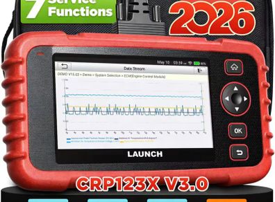 Newest Professional Launch Crp123x V3.0 Obd2 Scanner