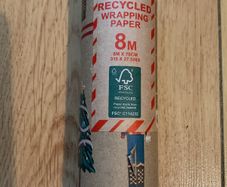 Christmas wrapping paper 8m Roll Brand New