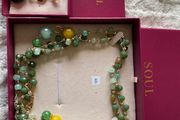 Soul Necklace and earrings jewellery