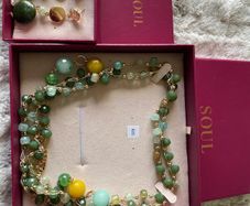 Soul Necklace and earrings jewellery
