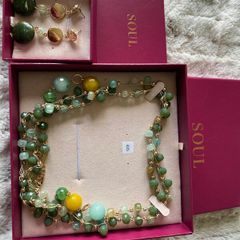 Soul Necklace and earrings jewellery