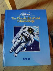 vintage hardcover book: The Wonderful World of knowledge-Space