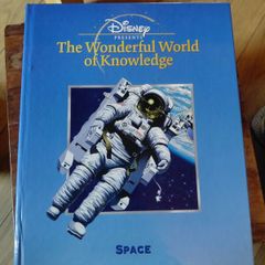 vintage hardcover book: The Wonderful World of knowledge-Space
