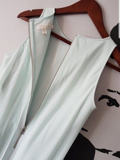 TED BAKER Asymmetric Hem Dress Size 3