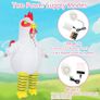 Costume Halloween Rooster Costumes for Men Women Inflatable Costume for Adult Blow up Costumes for Funny Fancy Dress Party Image 4