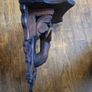antique carved stag shelf Image 6