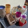 Various sizes flower pots ceramic, glass, plastic, metal Image 2