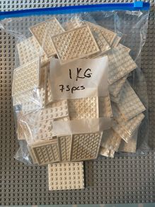 Lego 6x8 Flat White bag of 73