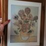 Free Wooden Picture Frame with Sunflower Print Image 2