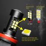 2Pcs H8 H11 Led HB4 9006 HB3 9005 Fog Lights Bulb 3030SMD 1200LM 6000K White Car Driving Running Lamp Auto Leds Light 12V 24V Image 3