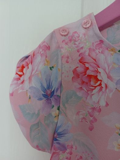 Girls Next Pink Floral Jumpsuit Age 6 Original price 25