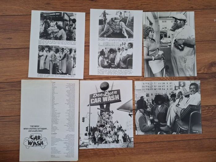 Car Wash 1976 Press Kit Richard Pryor