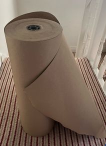 Large Roll Brown Wrapping Paper