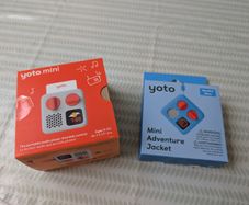 New Yoto Mini + blue case
