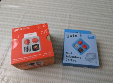 New Yoto Mini + blue case