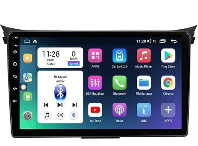 Android System DSP Stereo for Hyundai i30 II 2 GD 2011 - 2017 GPS Navi 9 inch Bluetooth Accessories Car Audio Multimedia Player