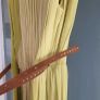 BASTYAN Ocre tones 100% Silk Layered Midi with Bronze tone Necklace and Tan studded belt - Sz 14UK - Rrp 575 (New) Image 5