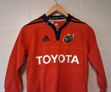 Munster Jersey.  Official Adidas Munster Rugby Home Jersey.  Collect In Dublin Or Receive Via Post.