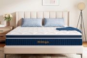 Mattresses-26CM Double Mattress-Pocket Spring with Memory Foam Medium Firm Strengthen Edge Support, with Motion Isolation-135x190x26CM