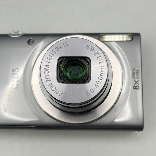 Canon IXUS 165 20MP Digital Camera Grey Tested - Full Kit