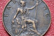 1903 EDWARD VII (1901/10) Farthing coin