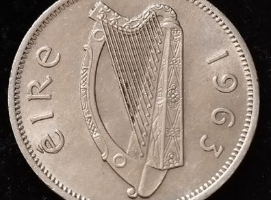 Ireland - 1963 - 6 Pence - Wolfhound - KM.13a - [726]