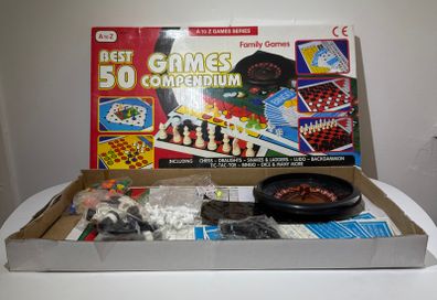 A to Z Best 50 Games Compendium No. 8194 - Vintage Family Games