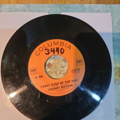 JOHNNY MATHIS Every Step of the Way No Man Can Stand Alone 7 inch single