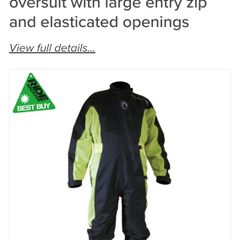 Richa Typhoon rain suit/over suit
