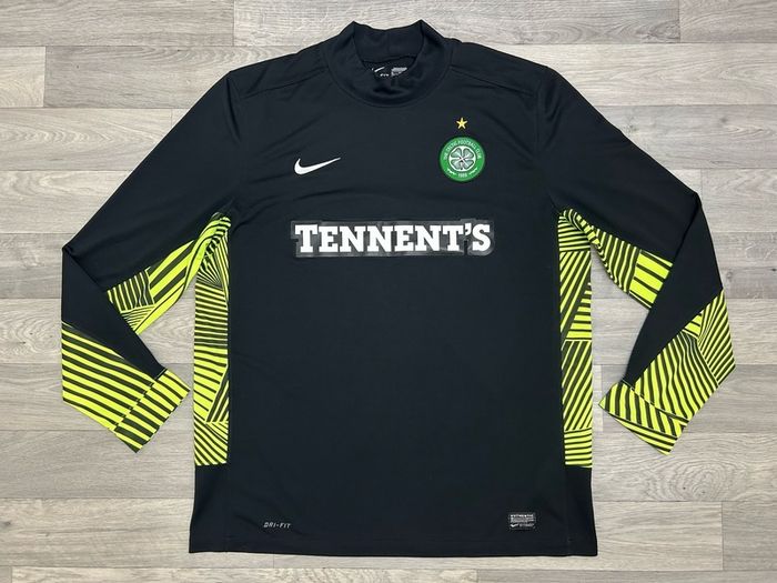 Vintage 2011 Nike Celtic Glasgow Goalkeeper Jersey Shirt Mens XL