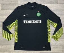 Vintage 2011 Nike Celtic Glasgow Goalkeeper Jersey Shirt Mens XL