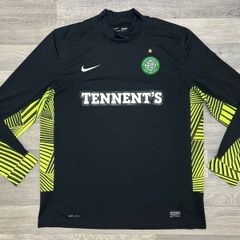 Vintage 2011 Nike Celtic Glasgow Goalkeeper Jersey Shirt Mens XL