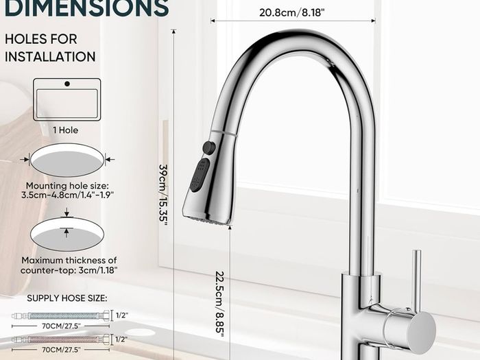 Premium pull out kitchen tap NEW