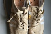 Geox Womens Leather and Suede Shoes Sneakers - Size 38 - New