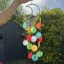 Moon Shell Wind Chime Dream Catcher Image 2